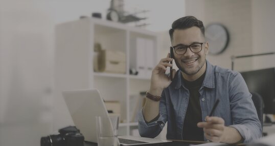 man on the phone it jobs timetoact group